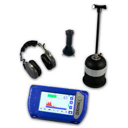 A LWS oferece aos clientes o geofone eletrônico DX MIC de transmissão digital, com filtro digital, sensor com capacidade de capturar ruídos provocados pelos vazamentos de água utilizando uma frequência bastante ampla - de 0 a 5200 Hz.